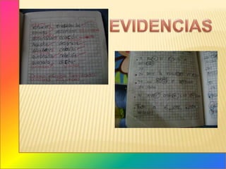 EVIDENCIAS
