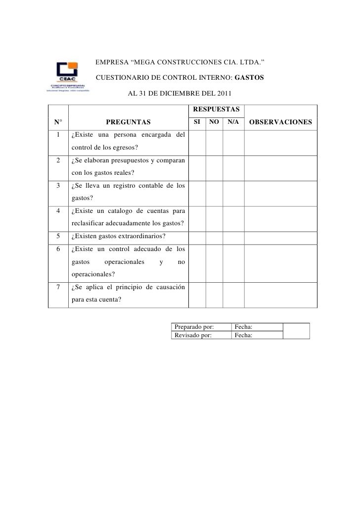 Proyecto de auditoria