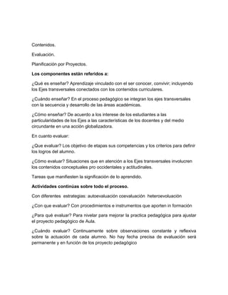 Proyecto De Aula | DOCX