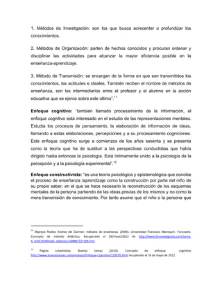 Proyecto de aula | PDF