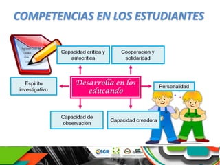 COMPETENCIAS EN LOS ESTUDIANTES
 