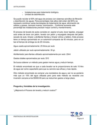 Proyecto De Autolavado Taller I