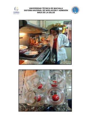 UNIVERSIDAD TÉCNICA DE MACHALA
SISTEMA NACIONAL DE NIVELACIÓN Y ADMISIÓN
AREA DE LA SALUD

 
