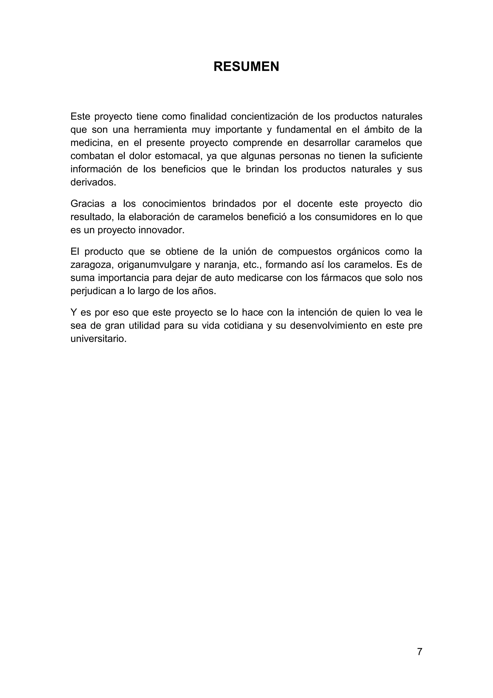 Proyecto de biologia | DOCX