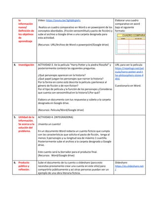 Proyecto de diseno instruccional | PDF