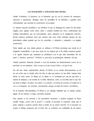 Proyecto de ecologia. fin de cicloo | DOCX