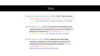 Tesis
 