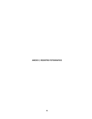 86
ANEXO C. REGISTRO FOTOGRAFICO
 