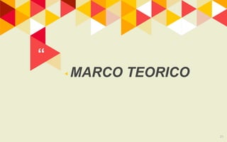 “
◂MARCO TEORICO
21
 