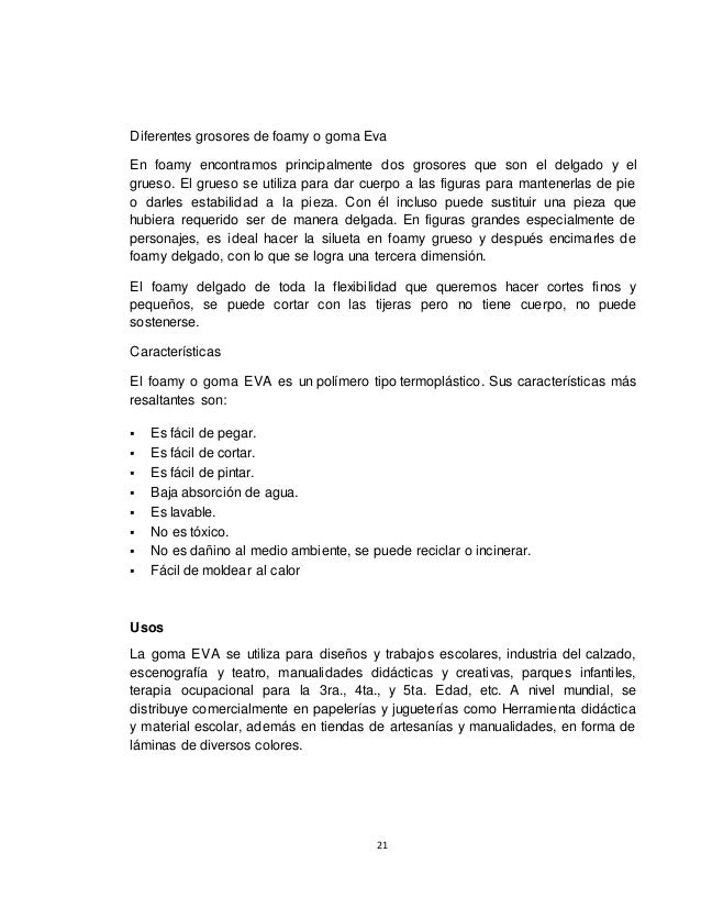 muñecas de fomi para 15 años
