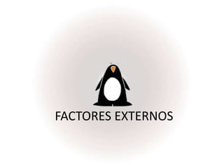 FACTORES EXTERNOS
 