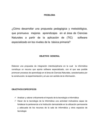 Proyecto de Informatica-Ciencias Naturales