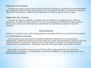 Proyecto de Innovacion | PPTX