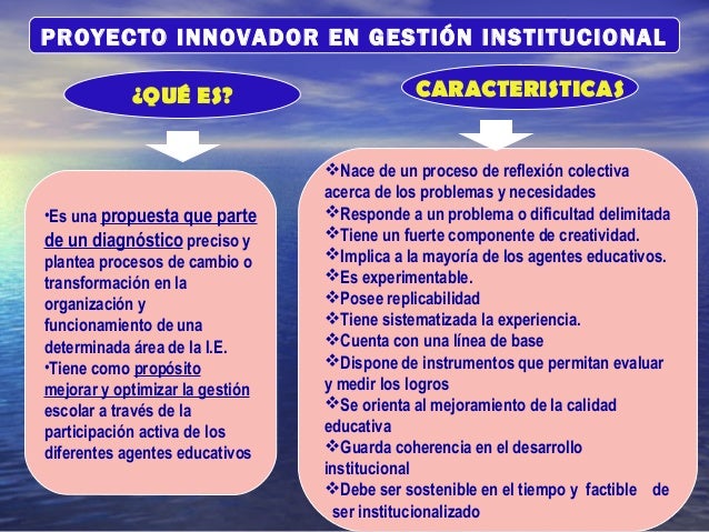 Proyecto de innovacion ppt