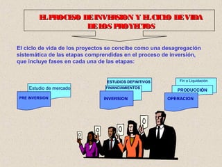 Operacion Inversion Proyecto de Inversión | PPT
