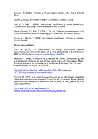 Proyecto de investigación - evaluación