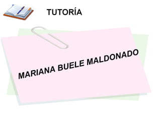 MARIANA BUELE MALDONADO 