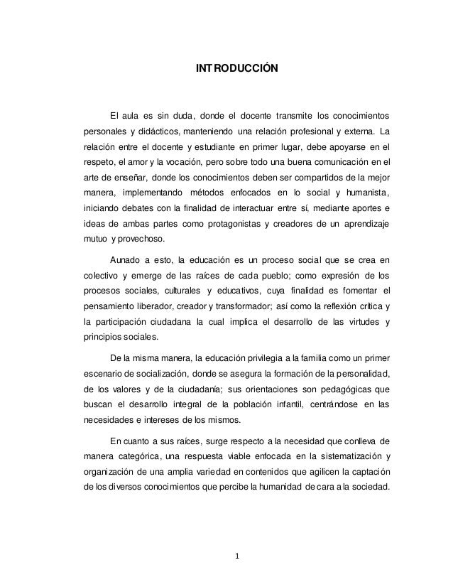 Ejemplo De Introduccion Para Una Investigacion Ejemplo Sencillo - Vrogue