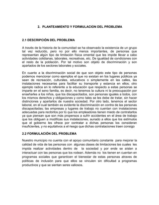 Proyecto de investigacion  cun