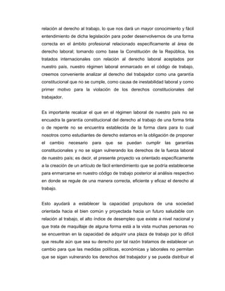 Proyecto de investigacion laboral