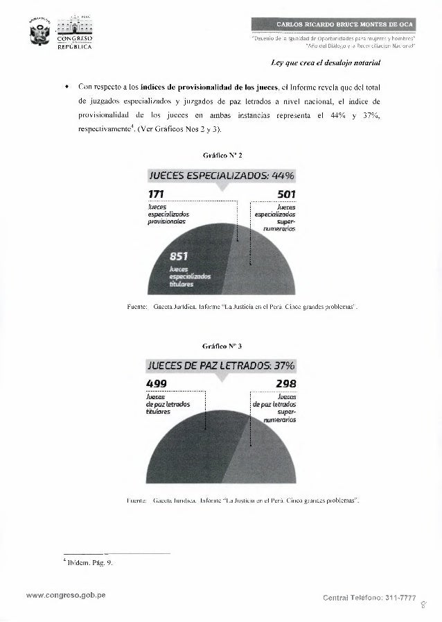 Proyecto de ley de desalojo notarial