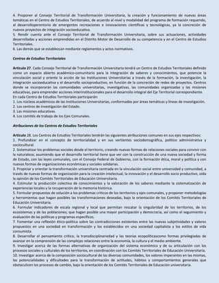 Proyecto de ley de educación universitaria