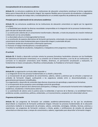 Proyecto de ley de educación universitaria