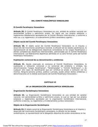 Proyecto De Ley Del Deporte Actualizado 2008