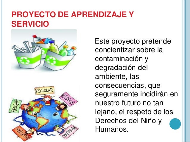 Proyecto de medio ambiente