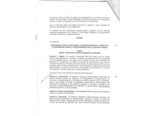 Informe Machado: Controversial Proyecto de Ordenanza LGBTI en Cuenca