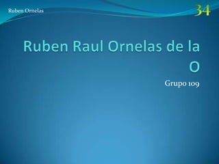 Ruben Ornelas




                Grupo 109
 
