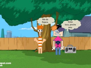 Cru
Nk
Estas
loco, pinche
wey.
Me da
flojera.
 