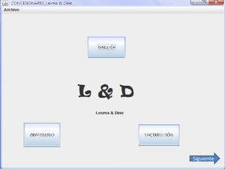 GALERIA




INVENTARIO             fACTURACIÓN



                                     Siguiente
 