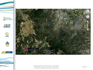 Coordinación de Servicios Juveniles / Instituto Jalisciense de la Juventud 9 de 11 