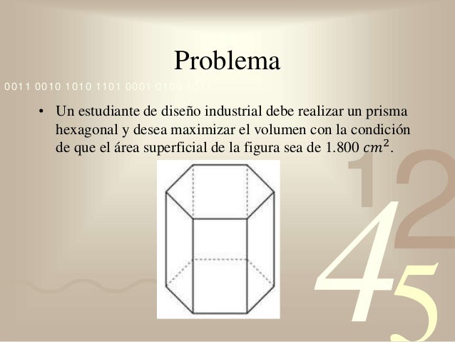 Area Y Volumen De Un Prisma Hexagonal