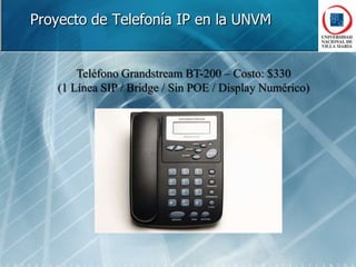 Grupo de TrabajoVoIPRed Clara: