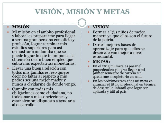 Proyecto de vida