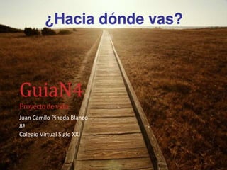 GuiaN4 
Proyecto de vida 
Juan Camilo Pineda Blanco 
8ª 
Colegio Virtual Siglo XXI 
 