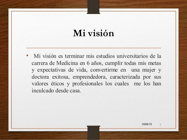 Proyecto de vida