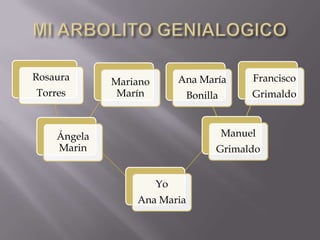 MI ARBOLITO GENIALOGICO