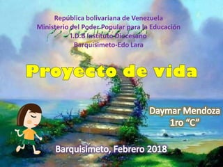 República bolivariana de Venezuela
Ministerio del Poder Popular para la Educación
I.D.B Instituto Diocesano
Barquisimeto-Edo Lara
 