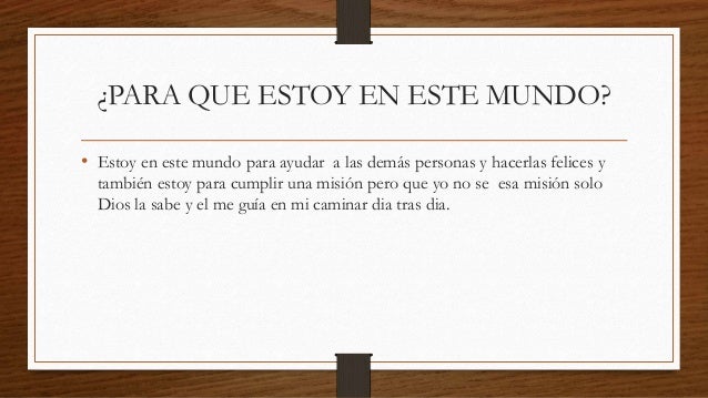 Proyecto de vida espe