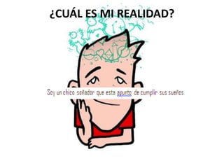 ¿CUÁL ES MI REALIDAD?