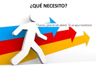 ¿QUÉ NECESITO?