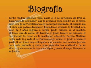 Proyecto de vida sergio