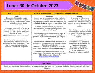 PROYECTO PREESCOLAR DÍA DE MUERTOS .pptx