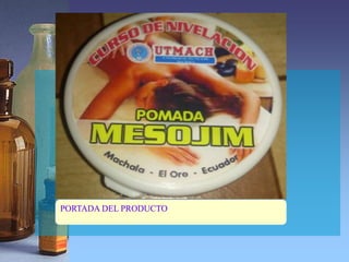 PORTADA DEL PRODUCTO
 