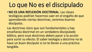 Proyecto Discipular - Intro.pdf El discipulado bíblico | PDF