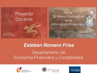 Proyecto Docente para Plaza de Profesor Titular de Universidad - Esteban Romero (diciembre 2016) Slide 36