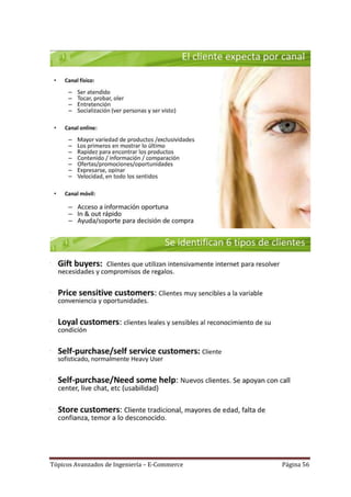 Tópicos Avanzados de Ingeniería – E-Commerce   Página 56
 